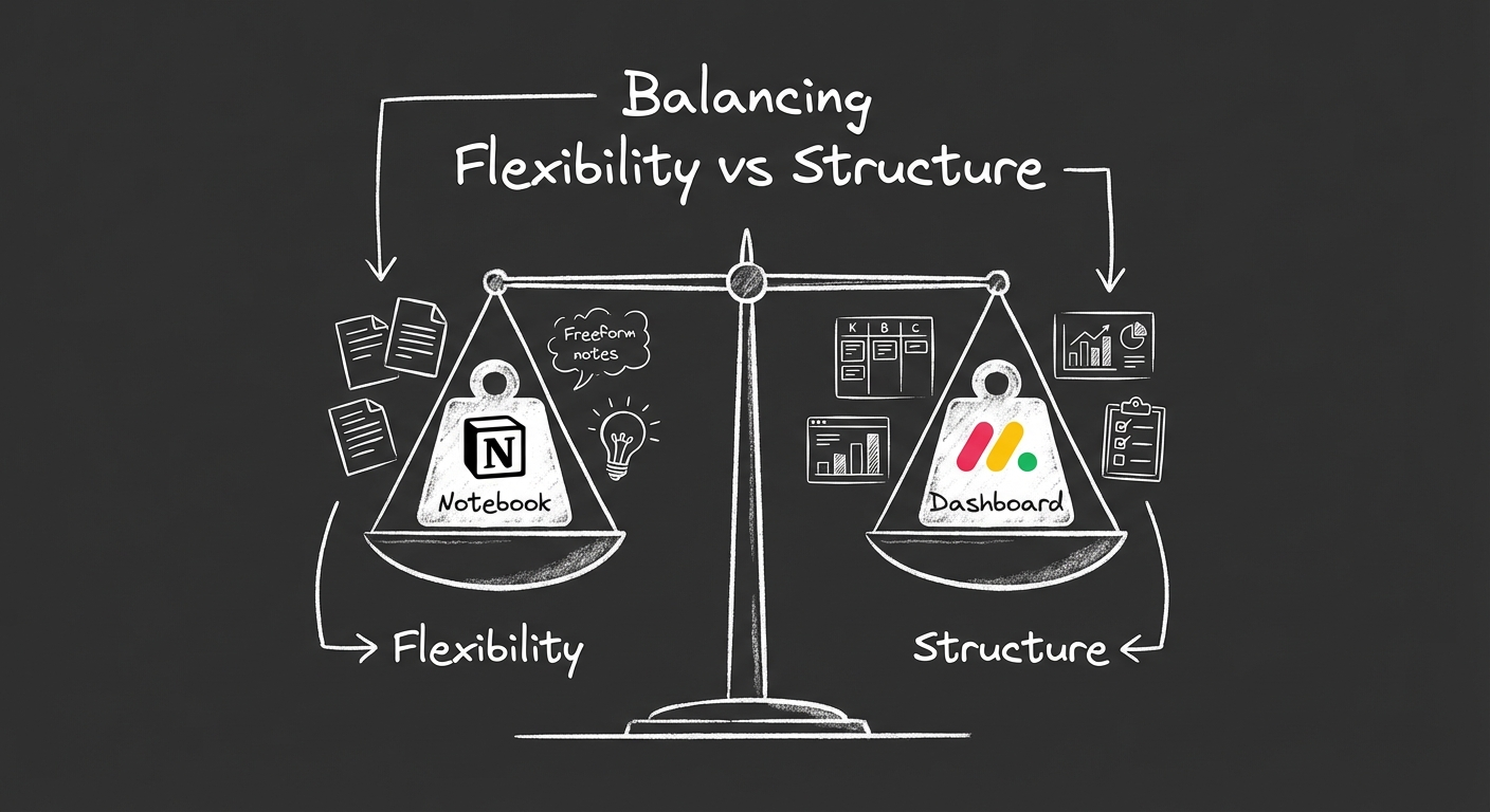 Flexibility vs Structure Scales